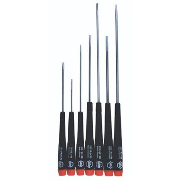 Wiha Wiha Tools 817-26092 7Pc Slotted-Phillips Precision Set Contains 1E 817-26092